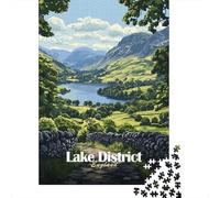 70x50cm/1000pcs 1000 Piece Jigsaw, Lake District England