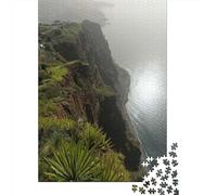 70x50cm/1000pcs 1000 Piece Jigsaw, Madeira Portugal Cliffs