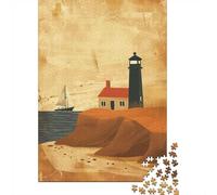70x50cm/1000pcs 1000 Piece Jigsaw, Stunning Coastal View, Festive Present