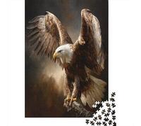 70x50cm/1000pcsPuzzles, Puzzles Für Erwachsene Und Teenager Golden Eagle Hovering in The Air