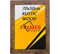 70x50cm Rustic Wood Poster Frame Picture Frame