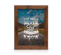 (70x50cm, Walnut ) Photo Frames Poster Frames Picture Fame Many Sizes