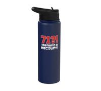 71?! I Demand A Recount Funny 71st Birthday Stainless Steel Insulated Water Bottle
