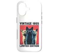 71 Years Old Gift Vintage 1955 Cat Lover 71st Birthday Funny Case for iPhone 17