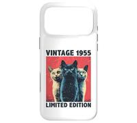 71 Years Old Gift Vintage 1955 Cat Lover 71st Birthday Funny Case for iPhone 17 Pro Max