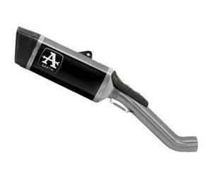 71003PTN - Exhaust Muffler Arrow Pista Dark / Titanium Aprilia RSV4 (21-22)