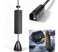 710211-1 XI 9 20 ICE Transducer with Dual Beam Sonar Fits for Humminbird Flasher/Sonar Models with Non-Chirp, ICE Fishing Sonar Transducer - 20/60 Degree, 200/83 kHz, 8Ft Cable Length