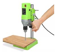 710w Rotary Pillar Drill 5 Speed, Heavy Duty Mini Drill Press Stand Press Drilling Bench Table Height Adjustable Workbench Repair Tool