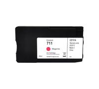 711 Ink Cartridge Compatible With DesignJet T120 T520 T530 Printers Plotter Print Head Replacement(1pc Magenta)