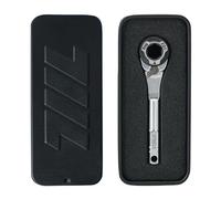 711L 1/4" EDC Ratchet Wrench MK2 (Hex End w/Geared Thumb Wheel) - Accessory for Multitools with 1/4" Hex Bit Adapters and Screwdriver Handles #7WE2A