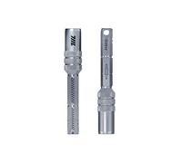 711L 1/4" Magnetic Bit Extension T-Handle L-Handle | 15mm Deep Socket for Double-Ended Bits | Mini Ratchet Wrench Accessory Adapter 7AX1C | 2-Pack