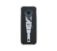 711L Flat End Flex Head EDC Ratchet Wrench Screwdriver Attachment Compatible with Multi Tool Flat Bit Adapters