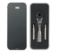 711L Micro Ratchet Wrench with Knurled Grip - 4mm Precision Ratcheting Screwdriver, Mini Ratchet Tool for Electronics, Watch, Phone & Device Repair