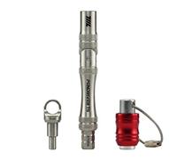 711L Pen Driver TS - Compact EDC Bit Driver with Foldable L-Handle and Lanyard Hole Cap | Compatible with 4mm Bits & 1/4" Double-Ended Bits | 7DP2E