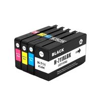 711XL Ink Cartridge,Compatible For HP DesignJet T120 T520 T530 BK/C/M/Y