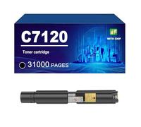 7120 C7120 Toner Cartridge Compatible For Xerox VersaLink C7120 C7125 C7130 Printer, High Yield Toner 31000/ 20000 Pages,Black-1 Pack