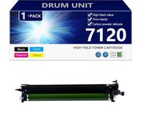 7120 Compatible Replacement Drum Unit for Xerox VersaLink C7120 C7125 C7130 Printer, High Yield 109000 Pages, Easy to Install,BCMY-1 pack