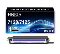 7120 Drum Unit, Compatible 013R00657 013R00658 013R00659 013R00660 Imaging Unit for Xerox WorkCentre 7120 7125 7220 7225 Printer,Black-1 Pack