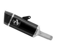71509PTN - Exhaust Muffler Arrow Pista Dark Titanium Kawasaki ZX-6R 636 (24- )
