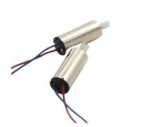 716 DC Coreless Motor With Plastic Gear, DC 3.7V, 40,000 RPM, 0.8MM Shaft Motor For DIY Small Four-axis Aircraft Quadcopters