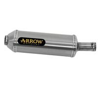 71698AO - Exhaust Muffler Arrow Maxi Race-Tech Aluminum Kawasaki ER-6N/F (05-11)