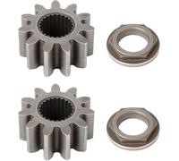 717-1554 Steering Shaft Pinion Gear & Bushing (Hex Flange Bearing) Kit fits Cub Cadet LT1040,LT1042, LT1045, LT1050; MTD 917-1554, 941-0656A,741-0656 Toro 112-0863, 2 Pack