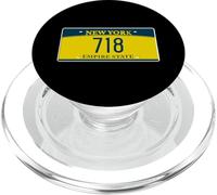 718 Area Code Brooklyn Queens NYC NY New York Home Town PopSockets PopGrip for MagSafe