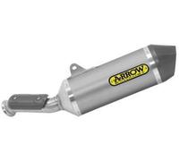 Arrow Race-tech Titanium With Carbon End Cap Ktm 790 Duke ´18-20 Not Homologated Muffler Silver Not Homologated