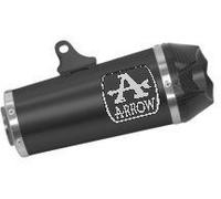 Arrow Works Nichrom Dark With Carbon End Cap Yamaha Tracer 7 ´21-23 Homologated Muffler Silver Homologated