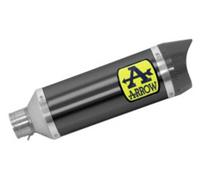 71930MK - Exhaust Muffler Arrow Thunder Carbon Carbon End Cap Yamaha MT-07 (21)