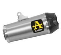 Arrow Works Titanium With Carbon End Cap Yamaha Tracer 9 Gt ´21-22 Homologated Muffler Silver Homologated