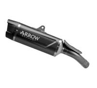 71988AKNT - Exhaust Muffler Arrow Indy Race EVO Dark Yamaha MT-09 (35Kw) (24-25)
