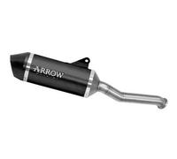 71991AKN - Exhaust Muffler Arrow Race-Tech Dark Aluminium CF Moto 800 MT (25-)
