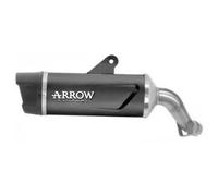 71993AKN - Exhaust Muffler Arrow Indy Race Evo Dark Kawasaki VERSYS 1100 (25-)