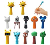 71Nmly 12pcs Sprunki Cartoon Figures,Sprunki Action Figures,Sprunki Wenda Statue,Sprunki Cartoon Characters,Colorful Toy Figures for Kids for Games fan Girls and Boys Collectible Toy