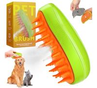 71Nmly Cat Steam Brush 3 In1 Steamy Cat Brush Self Cleaning Steam Brushes Rechargeable Multifunctional Grooming Brushes Electric Pet Brushes Pet Hair Removal Comb
