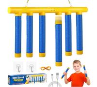 71Nmly Catching Sticks Games,Falling Sticks Catching Game Hand Eye Coordination Reaction Training Adjustable 3 Speed Reaction Drop It Catch It Reflex Training Toy Gift for Kids Adults Birthday Party