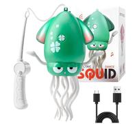 71Nmly Dancing Octopus Toy Electric Squid Toys with LED Light & Music Rechargeable Crawling Interactive Magic Squid Automatic Obstacle Avoidance for 3 4 5 6 Year Old Kids Boys Girls Birthday Gifts