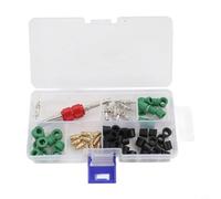71pc Car Aircon Repair Kit with Replacement Seals Gaskets for Evaporator Compressor Hose Connections