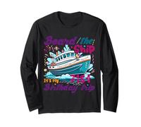 71st Birthday Cruise Vacation 71 Years Old Ship Lover Long Sleeve T-Shirt