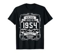 71st Birthday Gifts for Men 71yr 71 Years Old Vintage 1954 T-Shirt