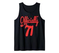 71st Birthday Shirt for Women Turning 71 Birthday Gift Tee Tank Top