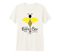 71st Birthday The Queen Bee is 71 Years Old Bumblebee Premium T-Shirt