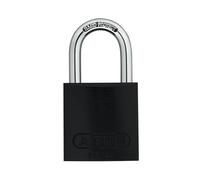 72/40mm Aluminium Padlock Black Keyed Alike TT00260 Abus Black One Size