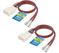 72-5602 Speaker Harness,Thicker and Longer Speaker Wire Cable,Professional Car Door Speaker Wiring Harness Adapter Connector Plug for Ford F150 Escape Focus Fusion Explorer Edge Mazda 2 3 6 CX5(2PCS)