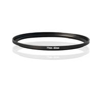 72-77mm Step Up Ring Adapter Filter, Metal Camera Lens Filter Adapter Ring Set Universal Black Stepping Rings Fits 72mm Lens to 77mm UV/CPL/ND Filters Hoods Converters (77-82mm)