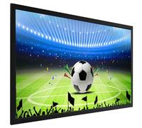 72 84 92 100 inch Projector Screen Fixed Frame,16:9 HD 3D Ready Wall Mount Projection Screen for Home Theater,Office,Indoor,Cinemas(92inch)