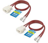 72-9300 Speaker Harness,Thicker and Longer Speaker Wire Cable,Professional Car Door Speaker Wiring Harness Adapter Connector Plug for Mazda Nissan Sentra Subaru WRX Volkswagen Chevrolet Suzuki(2PCS)