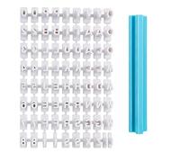 72 Alphabet Cookie Stamps, Capital Letters, Cookie Cutters and Stamps to Create Personalised Stamped Messages