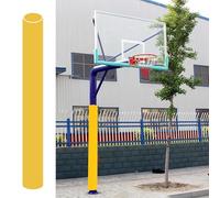 72" Basketball Pole Padding WrapProtective Cushion for Training & Playground Poles Player Safety Support Gray 20cm DiameterEnhance Game Performance & Reduce Injury Risk